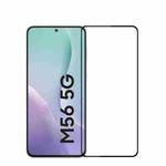 For Samsung Galaxy M56 MOFI 9H 2.5D Full Screen Tempered Glass Film(Black)