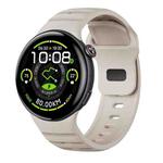 For vivo Watch 5 Reverse Buckle Silicone Watch Band(Starlight Color)