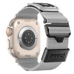 For Apple Watch 42mm / 41mm / 40mm / 38mm Kalebol Braided Nylon Sport Watch Band(Gray)