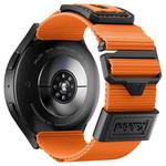 22mm Nylon Braided Sport Watch Band(Orange)