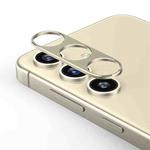 For Samsung Galaxy S24 5G Kalebol Metal Hollow Lens Protection Ring(Gold)