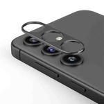 For Samsung Galaxy S24 5G Kalebol Metal Hollow Lens Protection Ring(Dark Gray)