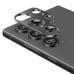 For Samsung Galaxy S24 Ultra 5G Kalebol Metal Hollow Lens Protection Ring(Dark Gray)