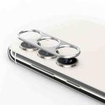 For Samsung Galaxy S23+ 5G Kalebol Metal Hollow Lens Protection Ring(Silver)