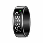 SY01 SIZE 10 Smart Ring, Support Heart Rate / Blood Oxygen / Sleep Monitoring / Multiple Sport Modes(Black)