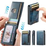 The Suteni oil wax pattern button automatically pops out the elastic band card box(Blue)