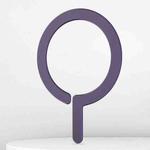 Kalebol Wireless Charging Aluminum Alloy Ring Magnetic Sheet(Dark Purple Lower Gap)
