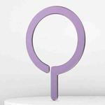 Kalebol Wireless Charging Aluminum Alloy Ring Magnetic Sheet(Purple Lower Gap)