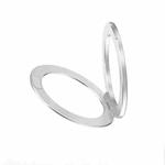 Foldable Retractable Rotating Magnetic Cell Phone Holder Finger Ring Clip(Silver)