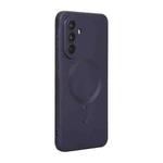 For Samsung Galaxy A56 5G ENKAY MagSafe Matte TPU Phone Case with Lens Film(Purple)