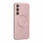 For Samsung Galaxy S25 5G ENKAY MagSafe Matte TPU Phone Case with Lens Film(Pink)