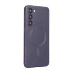 For Samsung Galaxy S25 5G ENKAY MagSafe Matte TPU Phone Case with Lens Film(Purple)