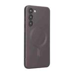 For Samsung Galaxy A15 ENKAY MagSafe Matte TPU Phone Case with Lens Film(Burgundy)
