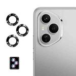 For Honor 400 Pro Global ENKAY Hat-Prince 9H Rear Camera Lens Aluminium Alloy Tempered Glass Film(Black)