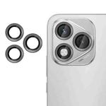 For Honor 400 Lite Global Kalebol No Flicker Ultra-Thin Individual Camera Lens Tempered Glass Film(Black)