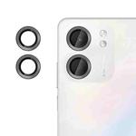 For OPPO A5X 4G Kalebol No Flicker Ultra-Thin Individual Camera Lens Tempered Glass Film(Black)