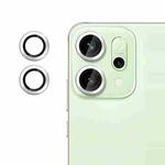 For OPPO Reno14 Kalebol No Flicker Ultra-Thin Individual Camera Lens Tempered Glass Film(Silver)