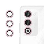 For OPPO A5 5G Global Kalebol No Flicker Ultra-Thin Individual Camera Lens Tempered Glass Film(Pink)