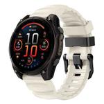 For Gamin 22mm Wild Trail Sport Silicone Watch Band(Starlight)