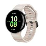 For Honor Watch Fit Black Buckle Single Color Silicone Watch Band(Starlight)