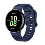 For Honor Watch Fit Black Buckle Single Color Silicone Watch Band(Raw Blue)