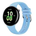 For Honor Watch Fit Breathable Silicone Watch Band(Cloud Blue)