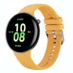 For Honor Watch Fit Breathable Silicone Watch Band(Yellow)