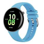 For Honor Watch Fit Breathable Silicone Watch Band(Sky Blue)