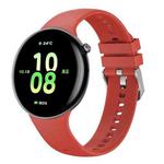 For Honor Watch Fit Breathable Silicone Watch Band(Red)