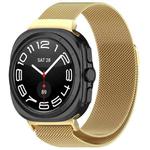 For Samsung Galaxy Watch 8 40 / 44mm Milan Magnetic Stainless Steel Watch Band(Gold)