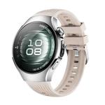 For Huawei Watch 5 42mm Vertical Silicone Watch Band(Starlight)