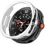 For Samsung Galaxy Watch 8 Classic / Ultra 2  Half Coverage Hollow PC Watch Case(Silver)