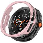 For Samsung Galaxy Watch 8 Classic / Ultra 2  Half Coverage Hollow PC Watch Case(Rose Pink)