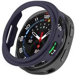 For Samsung Galaxy Watch 8 40mm Half Coverage Hollow PC Watch Case(Midnight Blue)