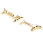 For Samsung Galaxy Watch 8 Ultra 2 20mm One Pair Metal Head Watch Band Connector(Gold)