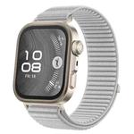 For Huawei Watch Fit 4 / Fit 4 Pro / Fit 3 Wild Mountain Texture Woven Nylon Watch Band(Gray)