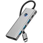 2425 7 In 1 Type-C Hub USB 3.0 PD 100W 4K HD Adapter For Laptops