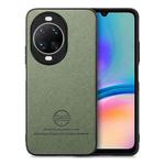 For Huawei nova 14 Ultra Twill Fabric Leather Skin Back Phone Case(Green)