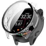 For Garmin Forerunner 970 Tempered Film Integrated PC Watch Protective Case(Transparent)