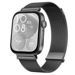For Huawei Watch Fit 4 Pro / Fit 4 / Fit 3 Milanese Magnetic Metal Watch Band(Graphite Gray)