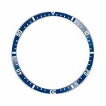 For Xiaomi Watch S4 Sport / S4 / S3 Smart Watch Aluminum Alloy Bezel Watch Ring(Blue White)