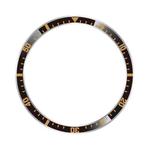 For Xiaomi Watch S4 Sport / S4 / S3 Smart Watch Aluminum Alloy Bezel Watch Ring(Black Gold)