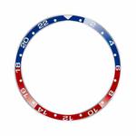 For Xiaomi Watch S4 Sport / S4 / S3 Smart Watch Aluminum Alloy Bezel Watch Ring(Blue Red)