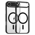 For iPhone 17 Air Metal Eyes Lens Ring MagSafe Anti-drop Phone Case(Black)