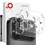 For iPhone 17 Pro Max 2pcs NORTHJO Camera Lens Protector 3D HD Tempered Glass Film(Clear)