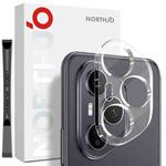 For Honor 400 Pro Global 160.8mm NORTHJO Camera Lens Protector 3D HD Tempered Glass Film(Clear)