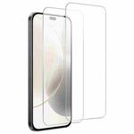 For Honor 400 Lite Global 2pcs NORTHJO A++ Screen Protector Tempered Glass Film(Clear)