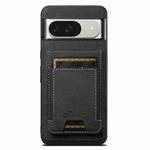 For Google Pixel 10 Pro XL Suteni H17 Litchi Texture Leather Magnetic Detachable Wallet Phone Case(Black)