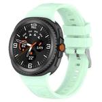 For  Samsung Galaxy Watch 8 40 / 44mm Ice Crystal Texture Silicone Watch Band(Mint Green)