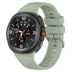 For  Samsung Galaxy Watch 8 40 / 44mm Ice Crystal Texture Silicone Watch Band(Light Green)
